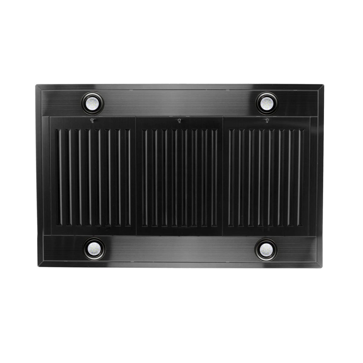 ZLINE 30" Convertible Island Mount Range Hood in Black Stainless Steel (BSKE2iN - 30)