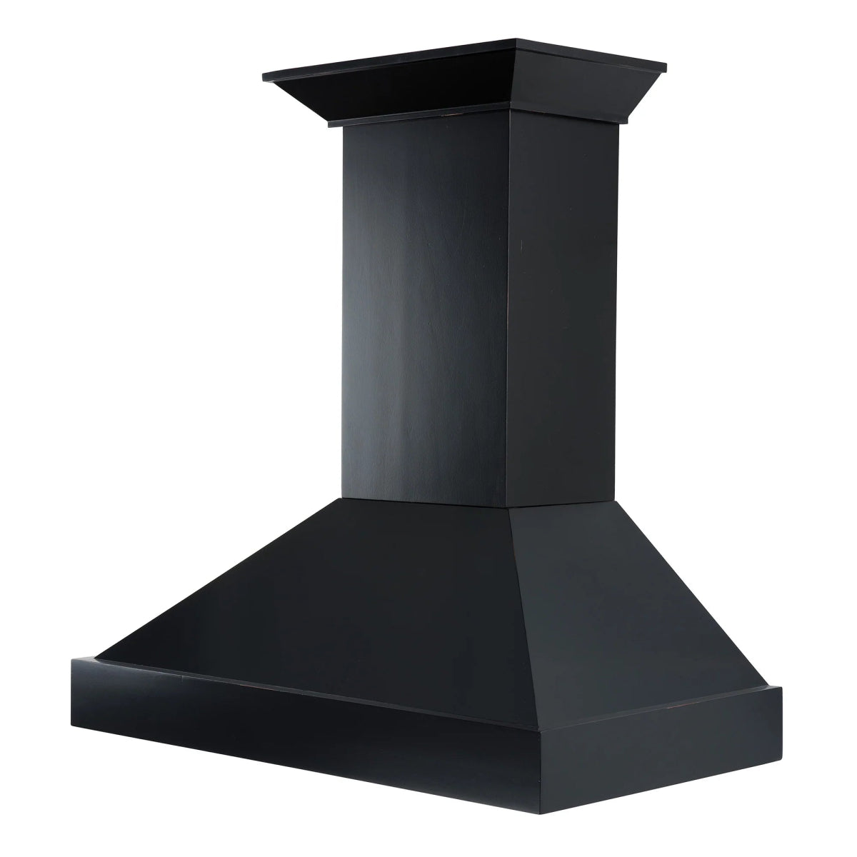 ZLINE 30" Convertible Vent Wooden Wall Mount Range Hood in Black (KBCC - 30)