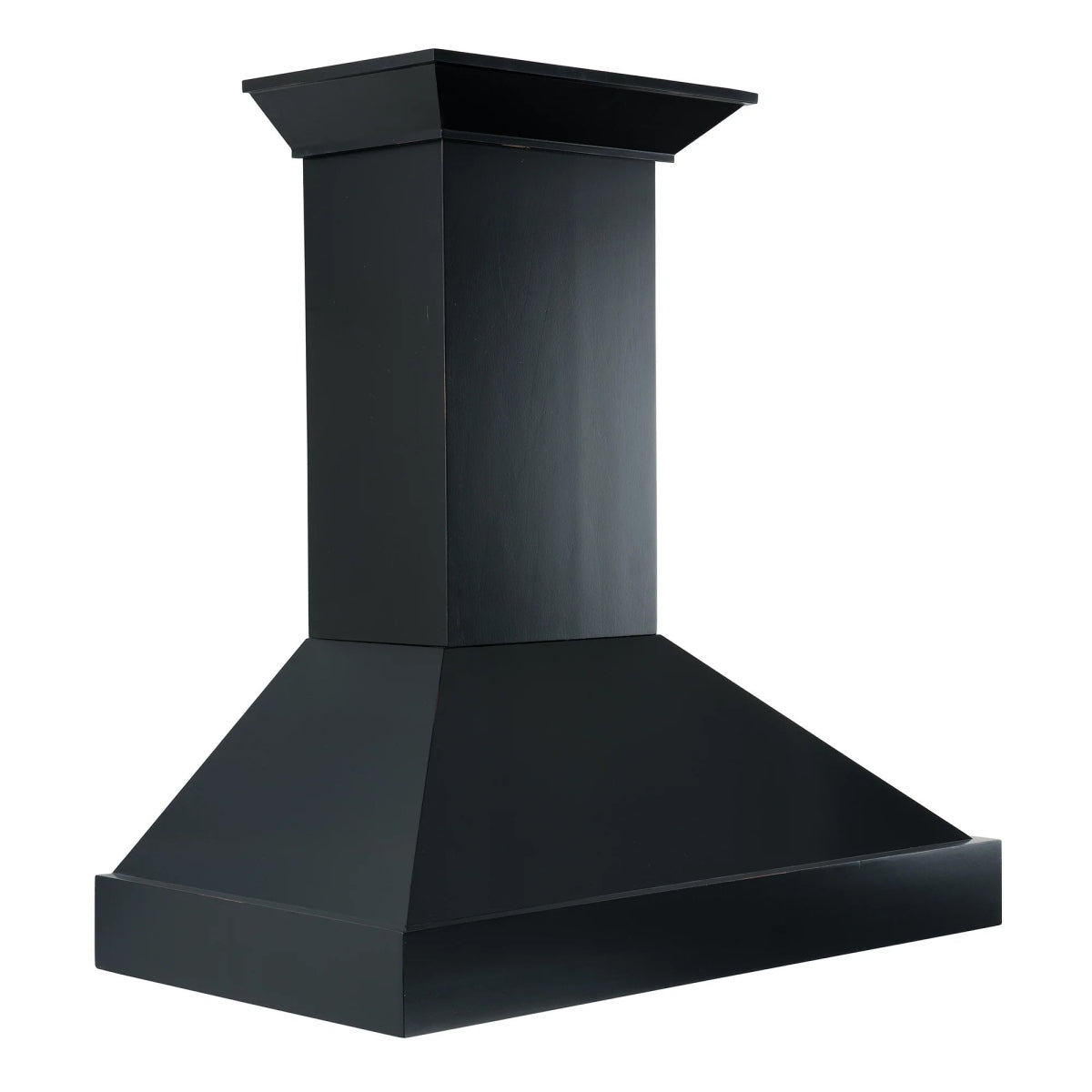 ZLINE 30" Convertible Vent Wooden Wall Mount Range Hood in Black (KBCC - 30)
