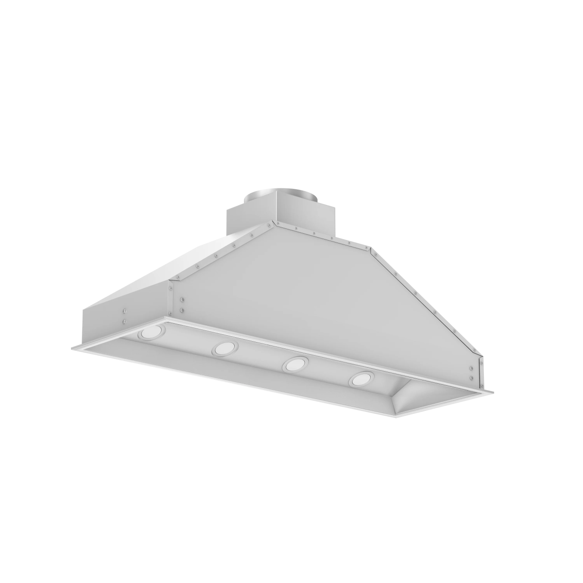 ZLINE 46" Ducted Wall Mount Range Hood Insert in Stainless Steel (695 - 46)