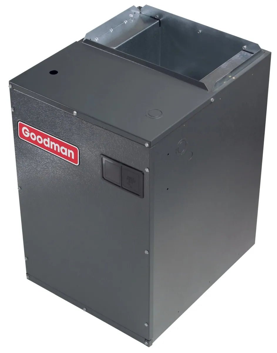 Goodman 1.5 TON 14.5 SEER2 Horizontal AC Only system with blower and coil (GSXM401810, CHPTA1822B4, MBVC1201AA-1)