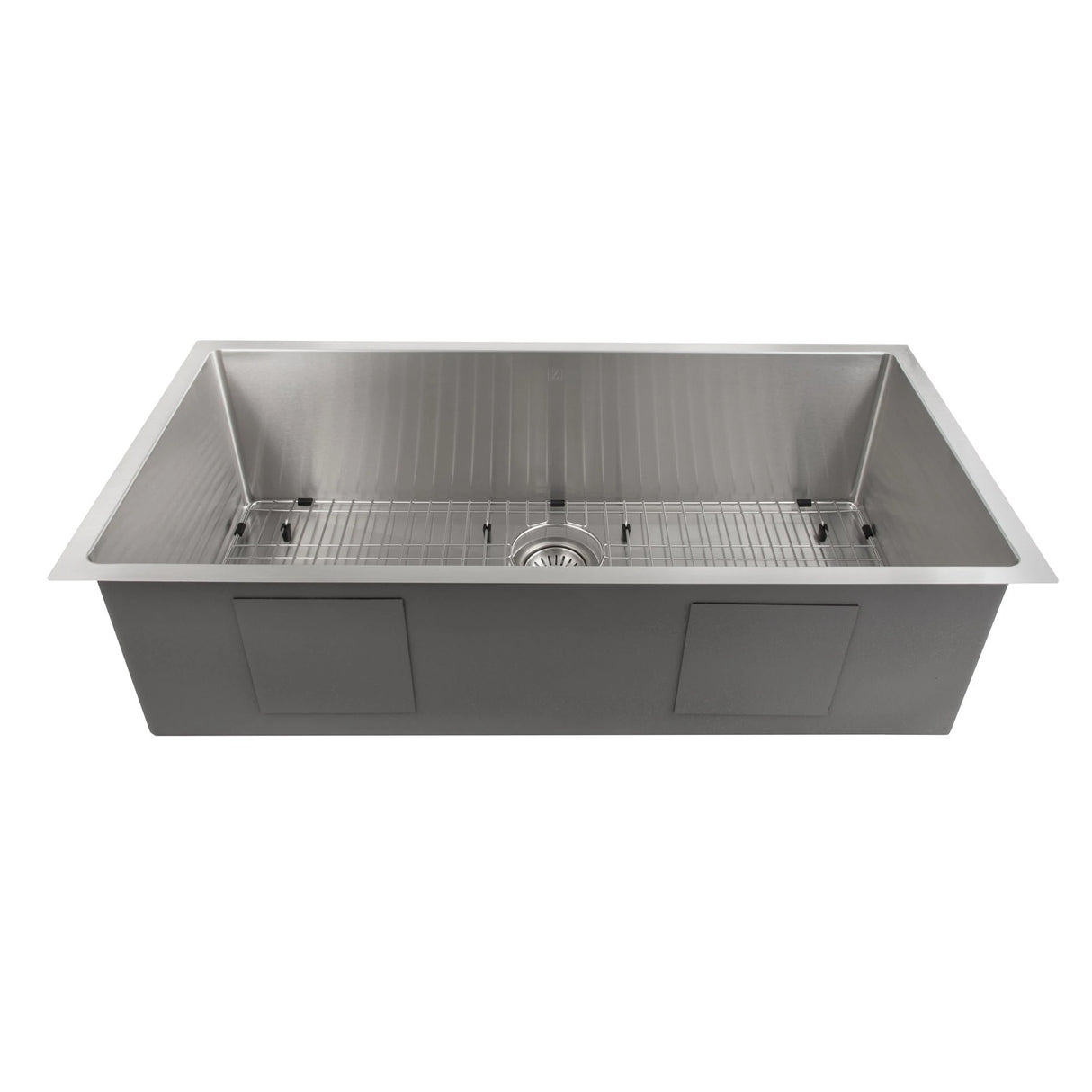 ZLINE 33" Meribel Undermount Single Bowl Kitchen Sink with Bottom Grid (SRS-33)