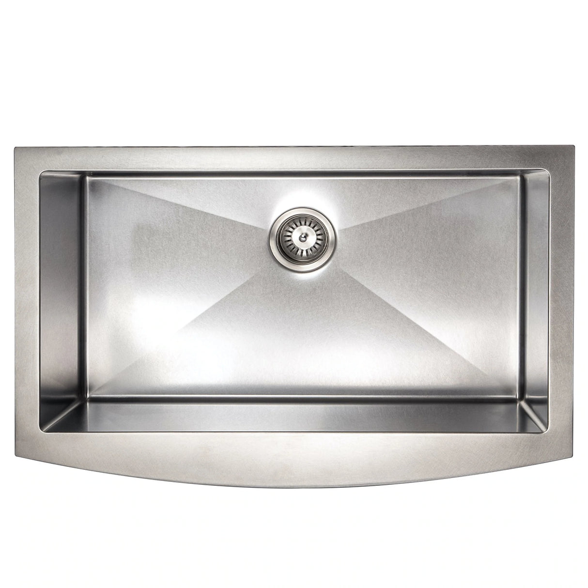 ZLINE 33" Vail Farmhouse Apron Mount Single Bowl Kitchen Sink with Bottom Grid (SAS)