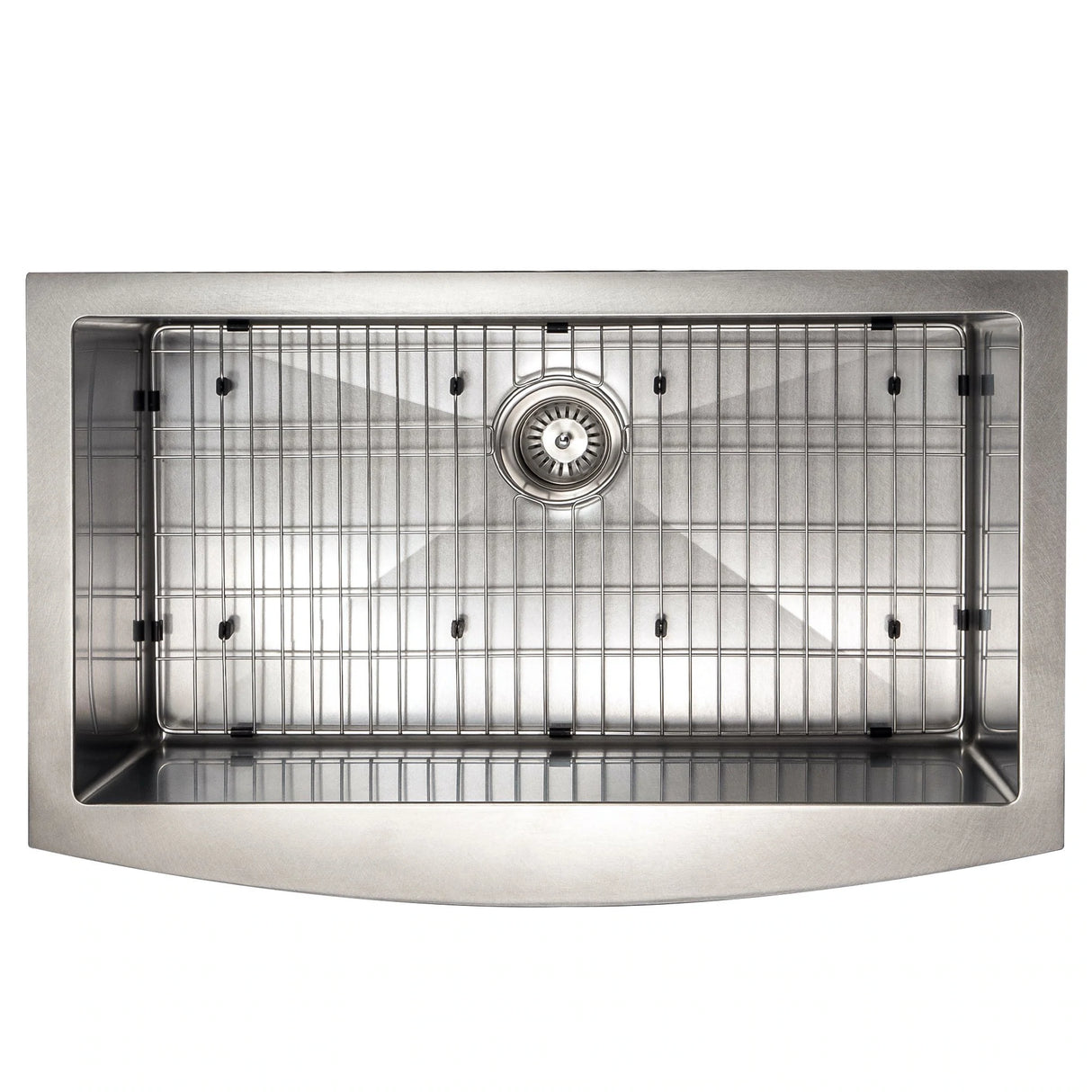 ZLINE 33" Vail Farmhouse Apron Mount Single Bowl Kitchen Sink with Bottom Grid (SAS)