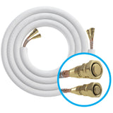 1/4" x 1/2" Pre-Charged Quick Connect Line Set for 9k, 12k & 18k DIY Systems