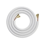 16ft Quick-Connect 1/4" x 1/2" Lineset for DIY 9K, 12K & 18K Indoor