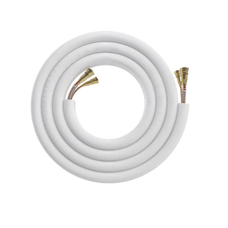 16ft Quick-Connect 3/8" x 5/8" Lineset for DIY 24K & 36K Indoor