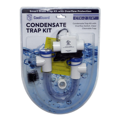 CoolGuard Condensate Trap Kit with Overflow Switch