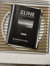 ZLINE 24 in. 1.6 cu ft. Built-in Convection Microwave Oven in Satin Stainless Steel with Speed and Sensor Cooking (MWO-24-SS) (Open Box)