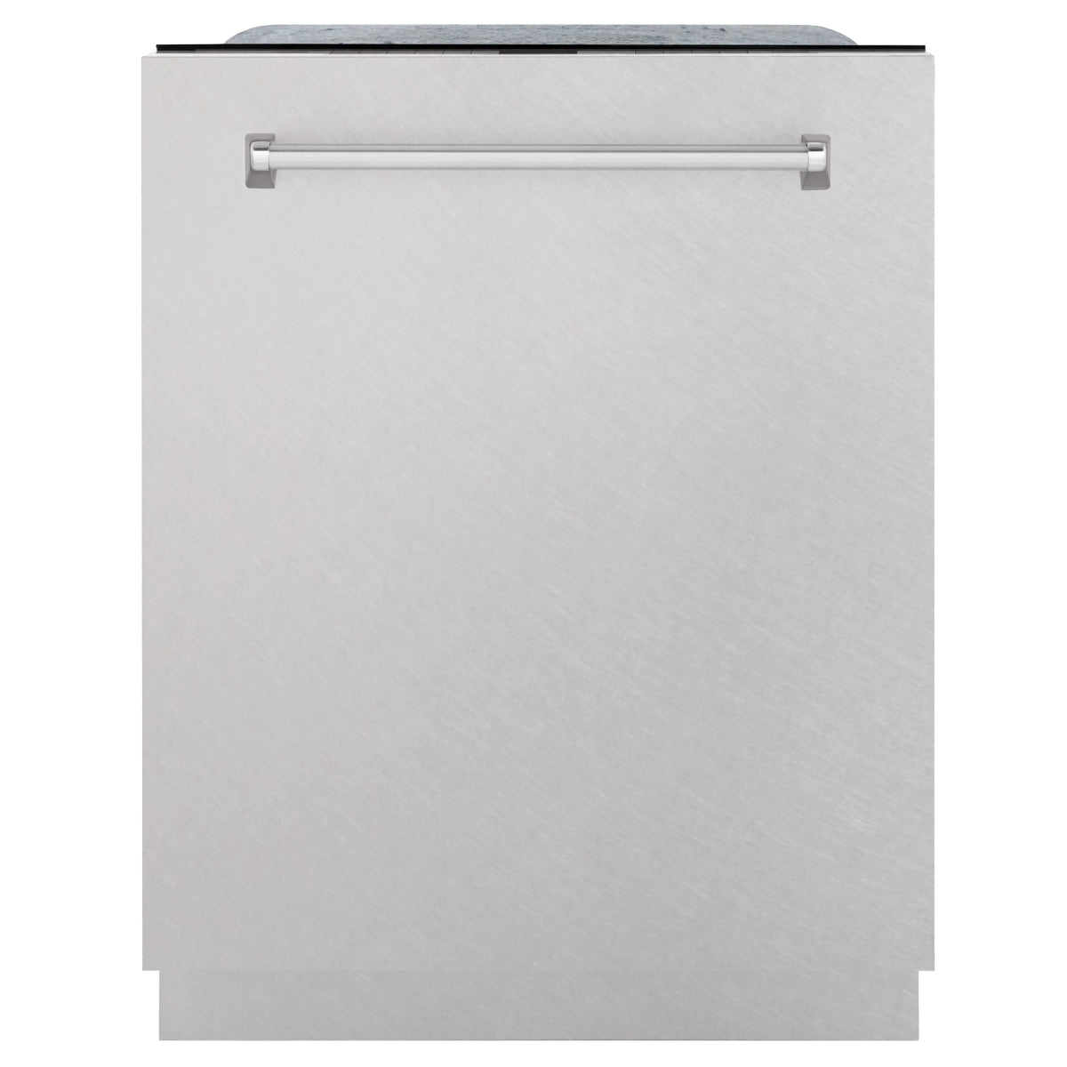ZLINE 24 in. Monument Series 3rd Rack Top Touch Control Dishwasher with Satin Stainless Steel Panel and Stainless Steel Tub, 45dBa (DWMT - SN - 24)