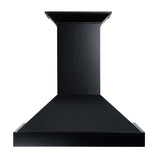 ZLINE 30" Convertible Vent Wooden Wall Mount Range Hood in Black (KBCC - 30)