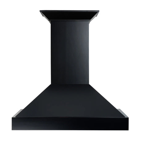 ZLINE 30" Convertible Vent Wooden Wall Mount Range Hood in Black (KBCC - 30)