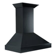 ZLINE 30" Convertible Vent Wooden Wall Mount Range Hood in Black (KBCC - 30)