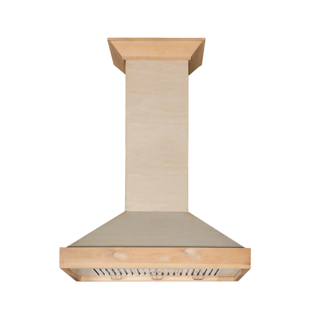 ZLINE 30" Ducted Unfinished Wooden Wall Mount Range Hood (KBUF - 30)