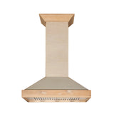 ZLINE 30" Ducted Unfinished Wooden Wall Mount Range Hood (KBUF - 30)