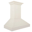 ZLINE 30" Ducted Vent Wooden Convertible Vent Wall Mount Range Hood in Cottage White (KPTT - 30)