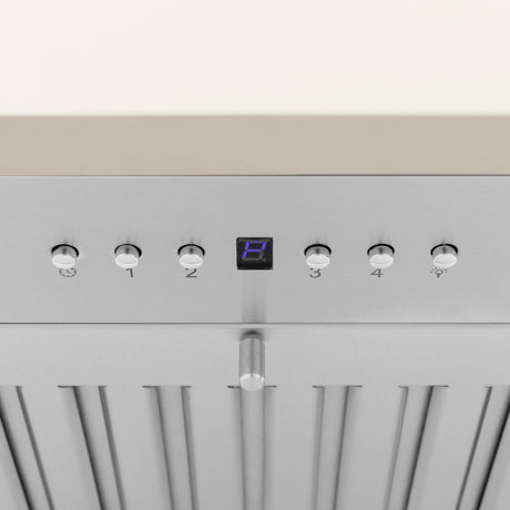 ZLINE 30" Ducted Vent Wooden Convertible Vent Wall Mount Range Hood in Cottage White (KPTT - 30)