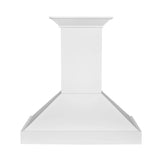 ZLINE 30 in. Wooden Wall Mount Range Hood in Smooth Bright White Finish (KBWW - 30)