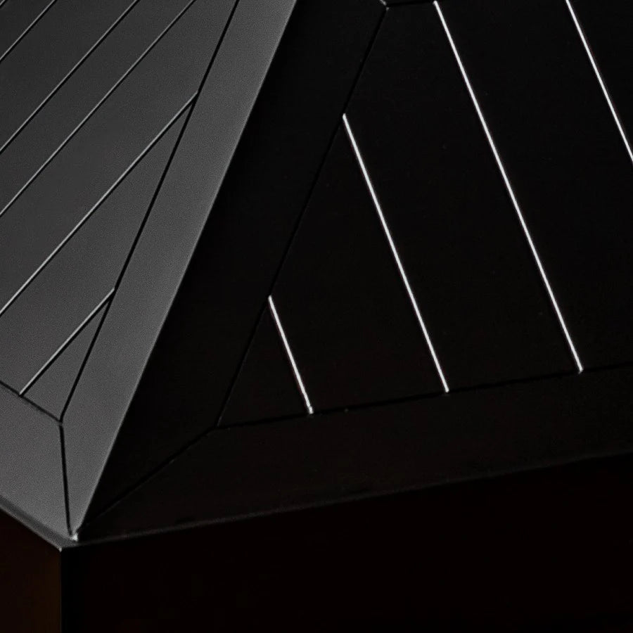 ZLINE 30" Wooden Convertible Vent Wall Mount Range Hood in Black - Includes Motor (KPCC - 30)