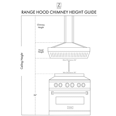 ZLINE 30" Wooden Convertible Vent Wall Mount Range Hood in Rustic Light Finish - Includes Motor (KPLL - 30)