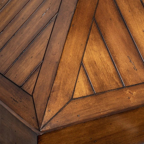 ZLINE 30" Wooden Convertible Vent Wall Mount Range Hood in Rustic Light Finish - Includes Motor (KPLL - 30)