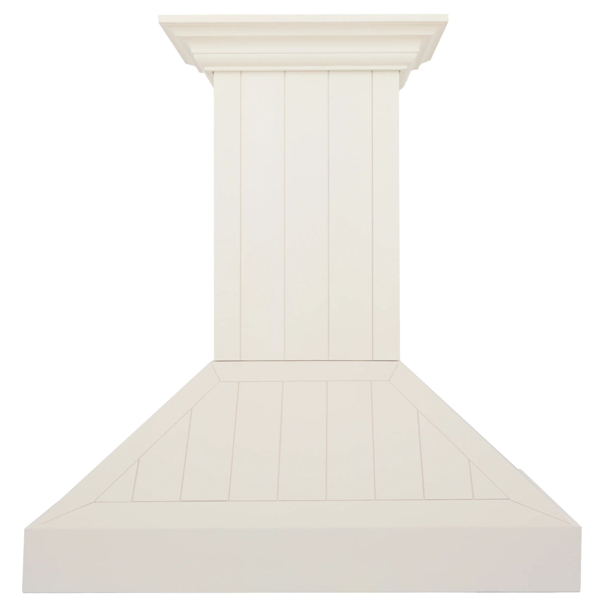 ZLINE 36" Ducted Vent Wooden Convertible Vent Wall Mount Range Hood in Cottage White (KPTT - 36)