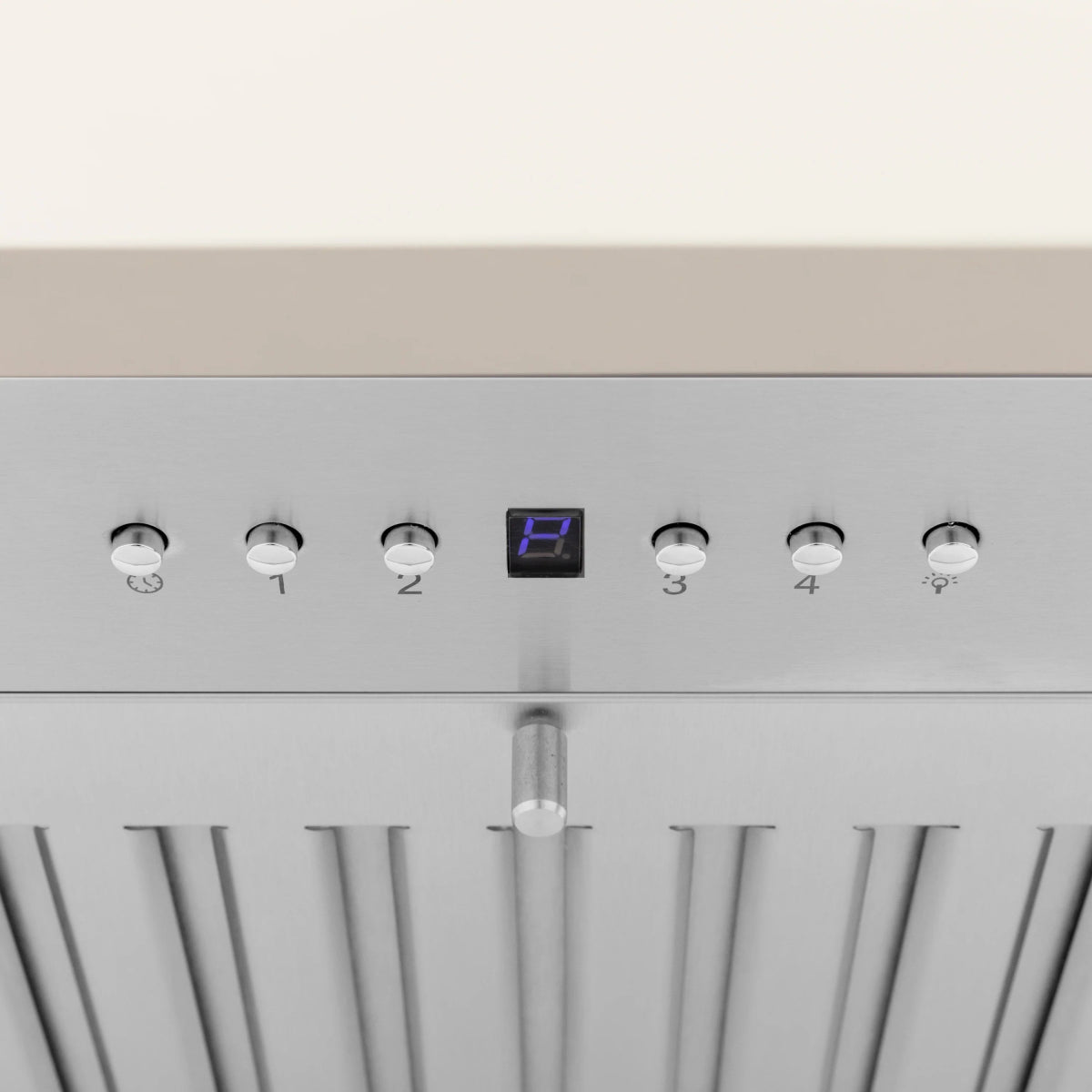 ZLINE 36" Ducted Vent Wooden Convertible Vent Wall Mount Range Hood in Cottage White (KPTT - 36)