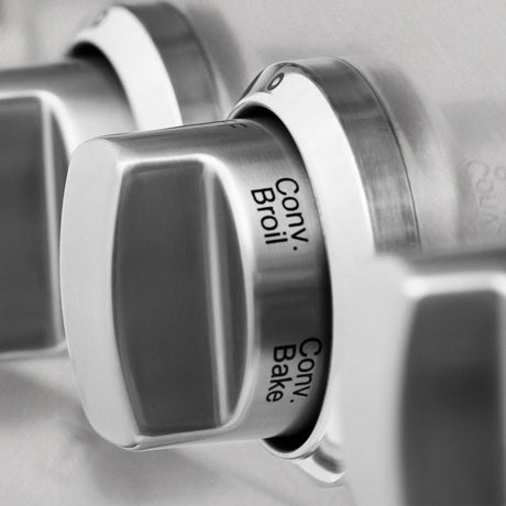 ZLINE 36 in. 4.6 cu. ft. Legacy Dual Fuel Range with 6 Burner Gas Cooktop and Electric Convection Oven in Satin Stainless Steel (RAS - SN - 36)