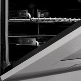 ZLINE 36 in. 4.6 cu. ft. Legacy Dual Fuel Range with 6 Burner Gas Cooktop and Electric Convection Oven in Satin Stainless Steel (RAS - SN - 36)