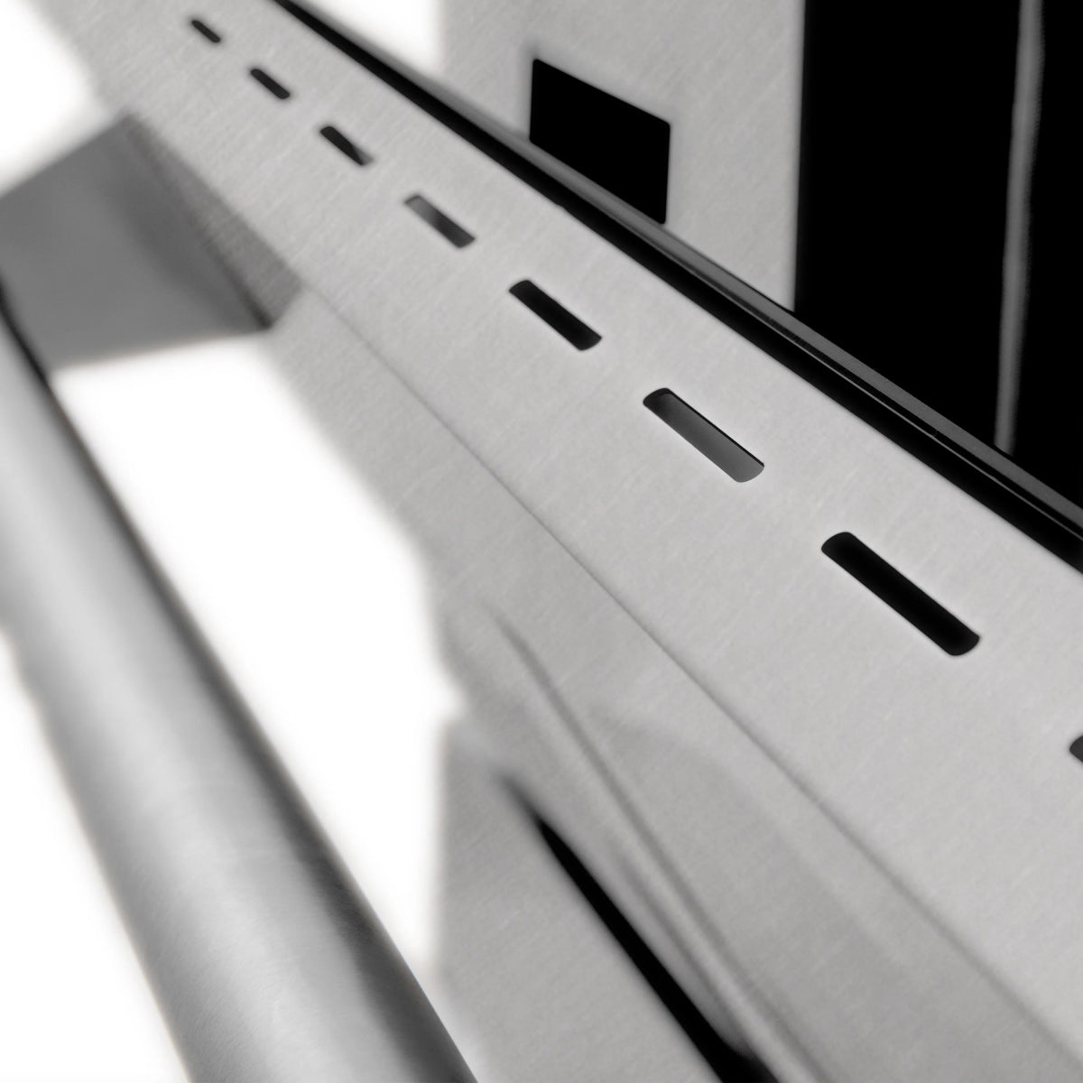 ZLINE 48 in. 6.0 cu. ft. Legacy Dual Fuel Range with 7 Burner Gas Cooktop and 2 Electric Ovens in Satin Stainless Steel (RAS - SN - 48)