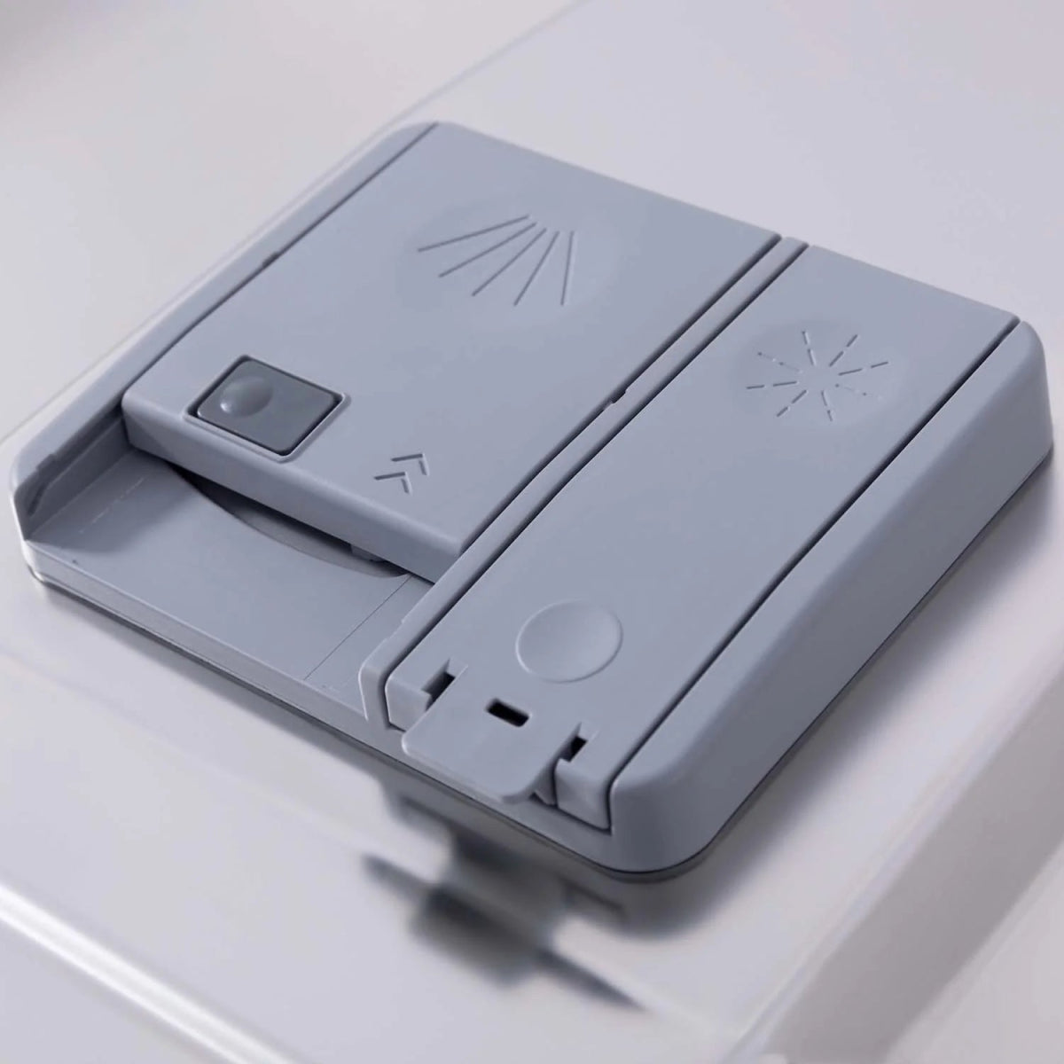 ZLINE Autograph Edition 24" 3rd Rack Top Control Tall Tub Dishwasher in Black Stainless Steel with Accent Handle, 51dBa (DWVZ - BS - 24 - G)