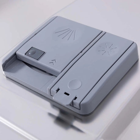 ZLINE Autograph Edition 24" 3rd Rack Top Control Tall Tub Dishwasher in Black Stainless Steel with Accent Handle, 51dBa (DWVZ - BS - 24 - G)