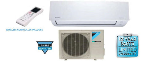 Daikin 19 Series 24k BTU 18 SEER Heat Pump with Wall-Mount indoor unit