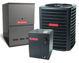 Goodman 2 TON 14.5 SEER2 Downflow AC system with 80% AFUE 60k BTU Furnace (GSXH502410, CAPFA3022A6, GC9S800603AN)