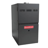 Goodman 2.5 TON 14.5 SEER2 Upflow AC system with 80% AFUE 40k BTU 2 stage Low NOx Furnace (GSXH503010, CAPFA3022A6, GM9C800403AX)