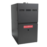 Goodman 13 SEER 3.5 TON complete split UPFLOW AC system with NEW 9 SPEED furnace