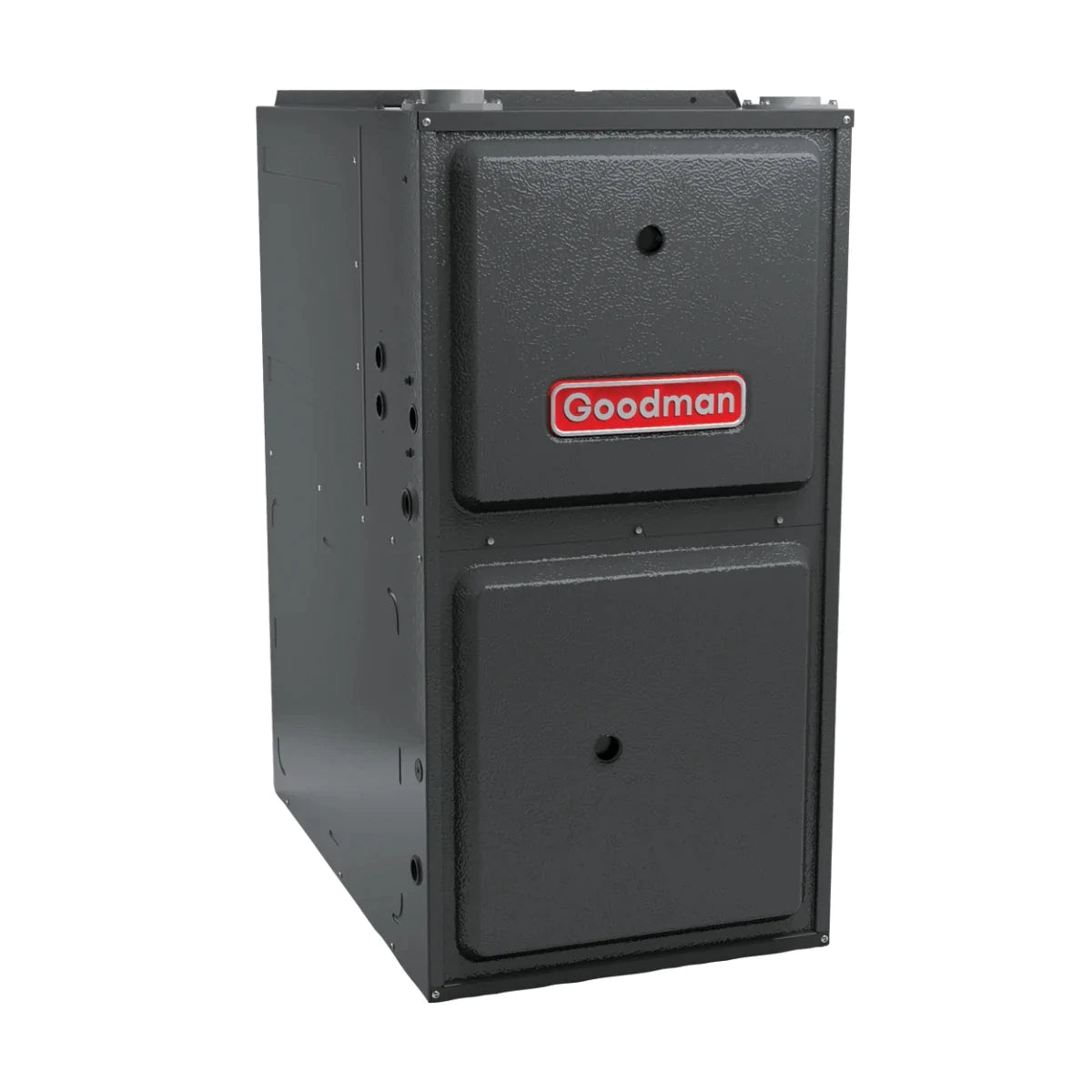 Goodman 1.5 TON 15.2 SEER2 Upflow AC system with 96% AFUE 40k BTU 2 stage Low NOx Furnace (GSXM401810, CAPTA2422B4, GMVC960403BN)