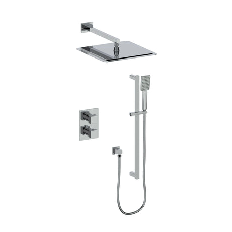 ZLINE Crystal Bay Thermostatic Shower System with color options (CBY-SHS-T2)