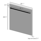 ZLINE 24" Dishwasher Panel with Traditional Handle