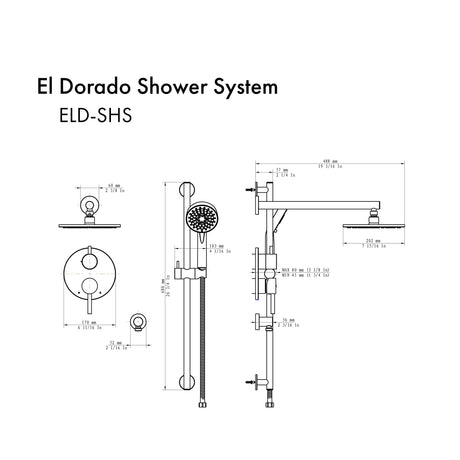 ZLINE El Dorado Shower System (ELD-SHS)