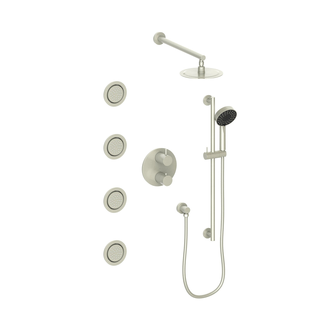 ZLINE Emerald Bay Thermostatic Shower System with Body Jets (EMBY-SHS-T3)