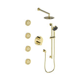 ZLINE Emerald Bay Thermostatic Shower System with Body Jets (EMBY-SHS-T3)