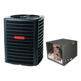 Goodman 1.5 TON 14.3 SEER2 AC Only condenser and horizontal coil (GSXH501810, CHPTA1822A4)