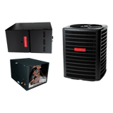 Goodman 14 SEER 5.0 TON complete split HORIZONTAL AC system with Luxury class furnace