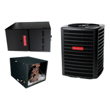 Goodman 14 SEER 5.0 TON complete split HORIZONTAL AC system with Luxury class furnace