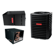 Goodman 2 TON 14.5 SEER2 Horizontal AC system with 80% AFUE 60k BTU Low NOx Furnace (GSXN402410, CHPTA2426B4, GM9S800603BX)