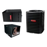 Goodman 3.5 TON 14 SEER complete split HORIZONTAL AC system with variable speed furnace