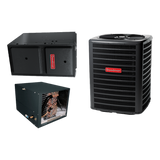 Goodman 14 SEER 5.0 TON complete split HORIZONTAL AC system with Luxury class furnace
