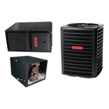 Goodman 14 SEER 2.5 TON complete split HORIZONTAL AC system with Luxury class furnace