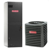 Goodman 4 TON 14.5 SEER2 Multi-Position Heat Pump condenser and air handler (GSZH504810, AMST48DU1400)